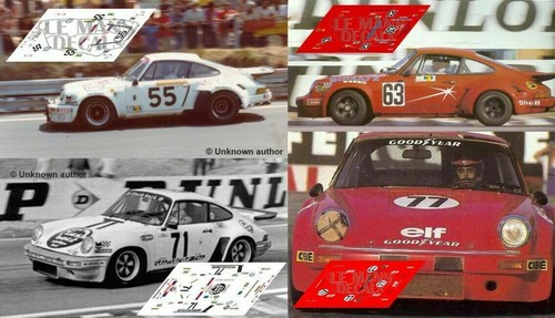 Décal porsche 911 carrera - décal,